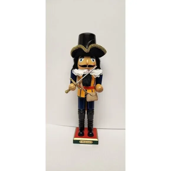 Holiday Living Vtg 15" Nutcracker Musketeer Decorative Christmas Collectible - Picture 5 of 6